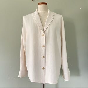 Wilfred Off-White Button Down Shirt